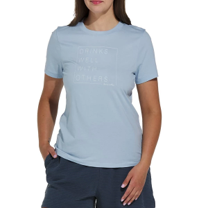 Women's TravisMathew Drinks Well With Others T-Shirt XSmall Kentucky Blue