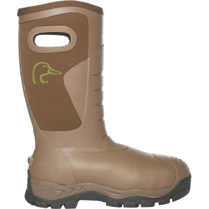 Men's Itasca Ducks Unlimited Ash 1600G Rubber Boots Outdoor 7 Brown