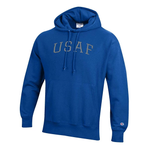 Air Force Falcons Champion Hoodie XLarge Royal