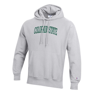 Colorado State Rams Champion Hoodie XLarge Heather Grey