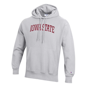 Iowa State Cyclones Champion Crew Small Heather Grey