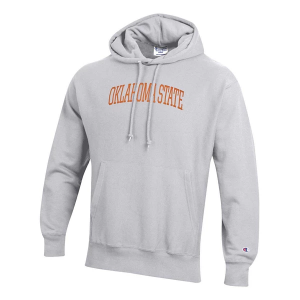 Oklahoma Sooners Champion Hoodie Large Heather Grey