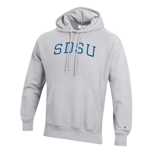 South Dakota State Jackrabbits Champion Crew 2XLarge Heather Grey