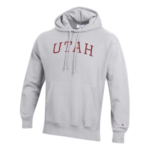 Utah Utes Champion Crew Medium Heather Grey