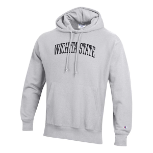 Wichita State Shockers Champion Hoodie Small Heather Grey