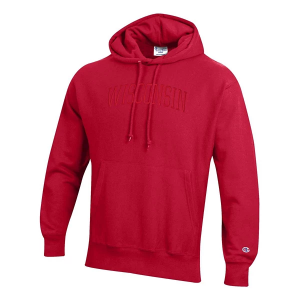 Wisconsin Badgers Champion Hoodie Small Red