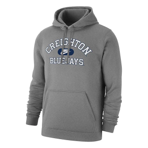 Creighton Bluejays Nike Hoodie Medium Heather Grey