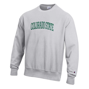 Colorado State Rams Champion Crew XLarge Heather Grey
