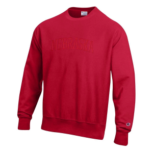 Nebraska Cornhuskers Champion Crew Large Red