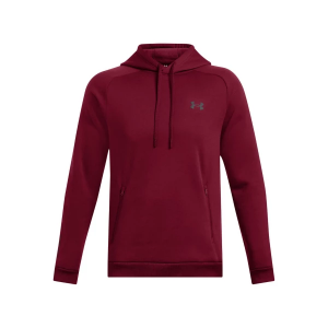 Men's Under Armour Fleece Pro Hoodie Medium Cardinal/Black