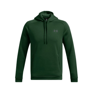 Men's Under Armour Fleece Pro Hoodie XLarge Forest Green/Black