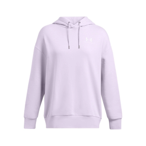 Women's Under Armour Essential Fleece Hoodie Small Purple