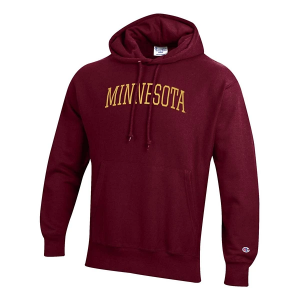 Minnesota Golden Gophers Champion Hoodie Large Maroon