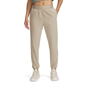 Women's Under Armour ArmourSport High-Rise Woven Joggers XLarge Brown Regular