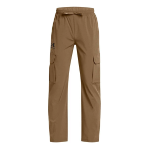 Boys' Under Armour Icon Woven Sweatpants Medium Coyote Regular