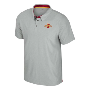 Iowa State Cyclones Colosseum Atomic Polo 2XLarge Ash
