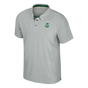 Colorado State Rams Colosseum Atomic Polo 3XLarge Ash
