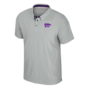 Kansas State Wildcats Colosseum Atomic Polo XLarge Ash