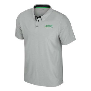 North Dakota Fighting Hawks Colosseum Atomic Polo 2XLarge Ash