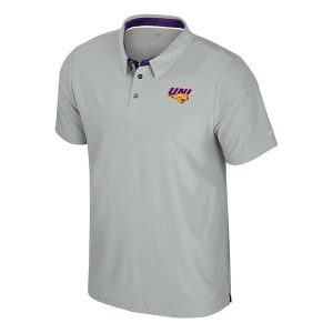 Northern Iowa Panthers Colosseum Atomic Polo XLarge Ash
