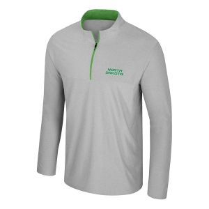 North Dakota Fighting Hawks Colosseum Atomic 1/4 Zip Large Kelly Green