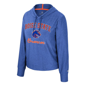 Boise State Broncos Colosseum Women's Skipper T-Shirt XLarge Royal
