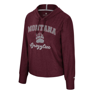 Montana Grizzlies Colosseum Women's Skipper T-Shirt Medium Black