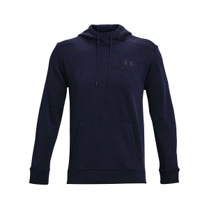 Men's Under Armour Armour Fleece Twist Hoodie Small Navy/Black