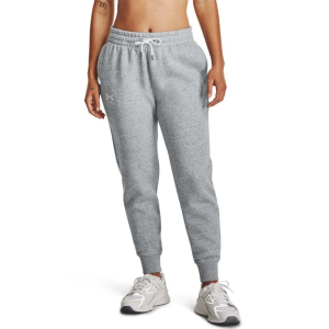 Women's Under Armour Essential Fleece Tapered Joggers XLarge Grey Heather Regular