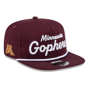 Minnesota Golden Gophers New Era Team Golfer Adjustable Hat One Size Maroon