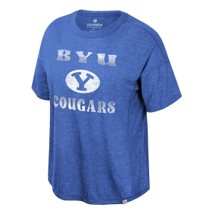 BYU Cougars Colosseum Women's Stereotypical Oversized T-Shirt Small Royal