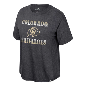 Colorado Buffaloes Colosseum Women's Stereotypical Oversized T-Shirt Large Black