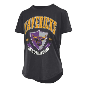 Minnesota State Mavericks Pressbox Women's Buckler T-Shirt XLarge Black