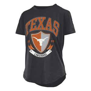 Texas Longhorns Pressbox Women's Buckler T-Shirt XLarge Black