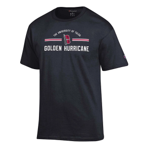 Tulsa Golden Hurricanes Champion Fresh 24 T-Shirt Small Black