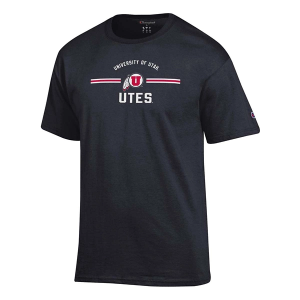 Utah Utes Champion Fresh 24 T-Shirt Small Black