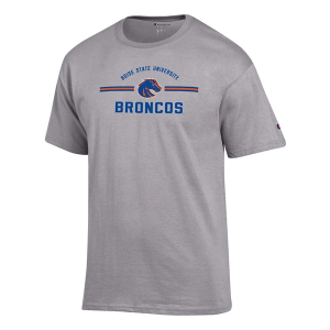 Boise State Broncos Champion Fresh 24 T-Shirt Medium Heather Grey