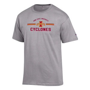 Iowa State Cyclones Champion Fresh 24 T-Shirt XLarge Heather Grey