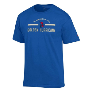 Tulsa Golden Hurricanes Champion Fresh 24 T-Shirt Medium Royal
