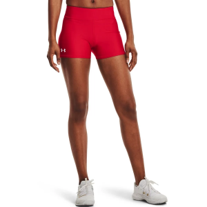 Women's Under Armour Team Shorty Shorts XLarge Red
