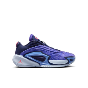 Kids' Jordan Luka 3 Basketball Shoes Big 3.5 Regular Purple Comet/Hot Punch/Midnight Navy