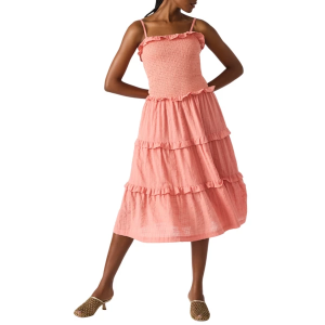 Women's Steve Madden Nash Midi Dress XSmall Canyon Clay