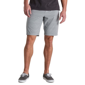 Men's Kuhl Upriser Shorts XLarge Concrete Grey Stripe
