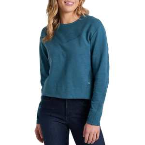 Women's Kuhl Lola Crewneck Sweatshirt Large Everglade