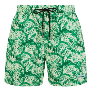 Men's Kulani Kinis Unlined Swim Trunks Small Emerald Tides