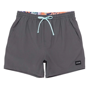 Men's Hurley Phantom Poolside Combo 16" Swim Trunks XLarge Grey Heather