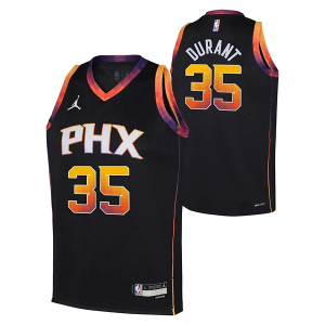 Kids' Phoenix Suns Kevin Durant #35 Nike Statement Jersey XLarge Black
