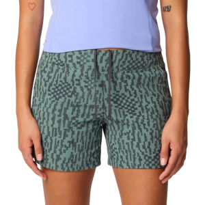 Women's Mountain Hardwear Dynama(TM) Shorts Medium Blue Pine Digidaze Print