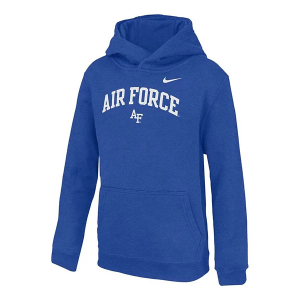 Air Force Falcons Nike Kids Hoodie Large Royal