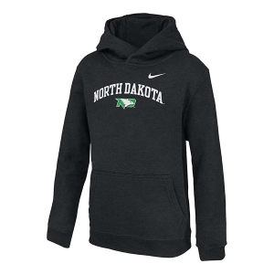 North Dakota Fighting Hawks Nike Kids Hoodie XLarge Black